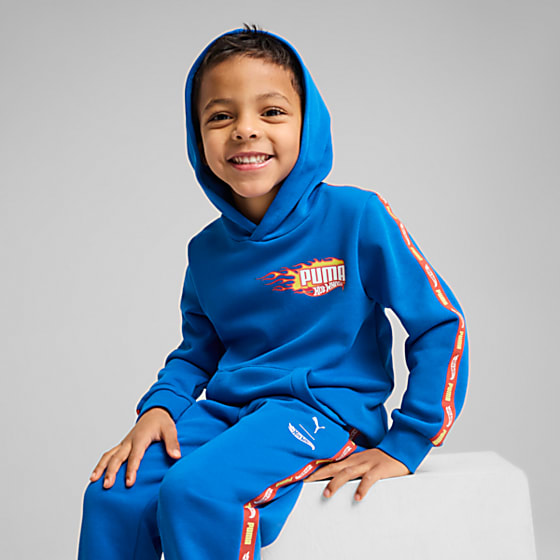 Görüntü Puma PUMA x HOT WHEELS Çocuk Kapüşonlu Sweatshirt