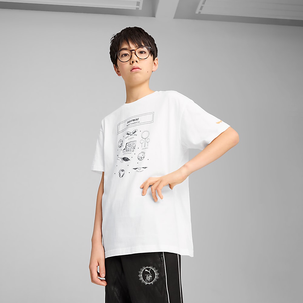 Görüntü Puma PUMA x HARRY POTTER Genç Rahat Kesim Tişört #1