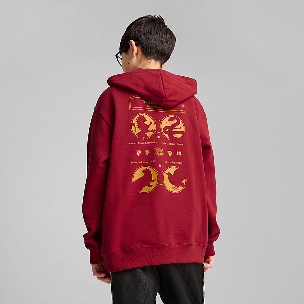 Görüntü Puma PUMA x HARRY POTTER Genç Rahat Kesim Kapüşonlu SWEATSHIRT #2
