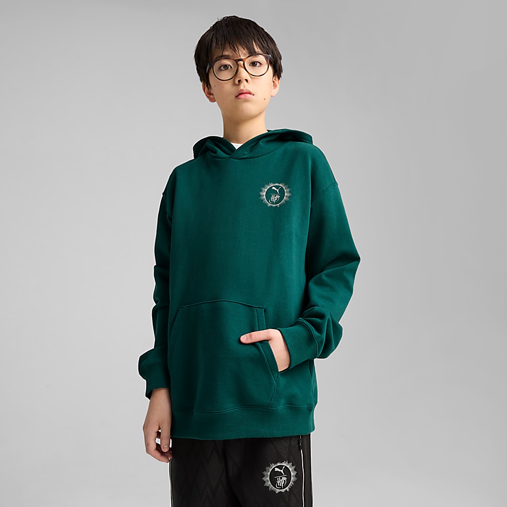 Görüntü Puma PUMA x HARRY POTTER Genç Rahat Kesim Kapüşonlu SWEATSHIRT #1