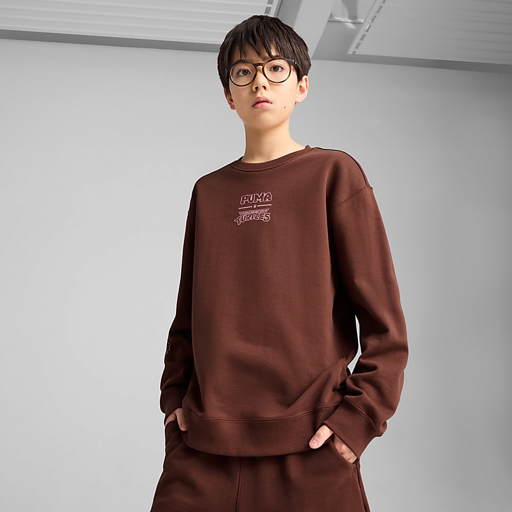 Görüntü Puma PUMA x TMNT GRAPHIC Genç SWEATSHIRT #1