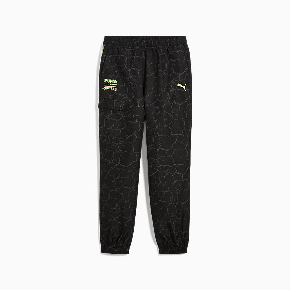 Görüntü Puma PUMA x TMNT Genç Dokuma Kargo Pantolon #1