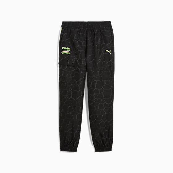 Подростковые брюки Puma PUMA x TMNT Genç Dokuma Kargo Pantolon для баскетбола