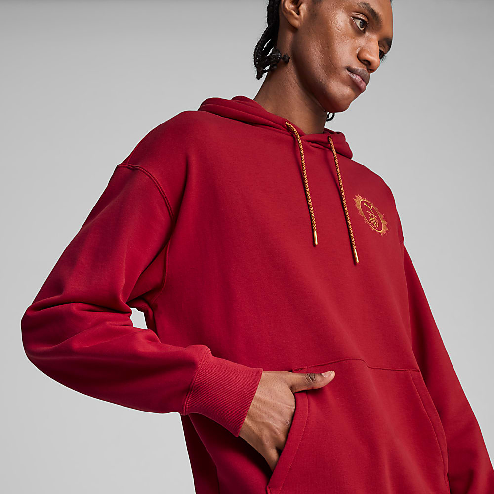 Görüntü Puma PUMA X HARRY POTTER UNISEX Rahat Kesim Kapüşonlu SWEATSHIRT #2