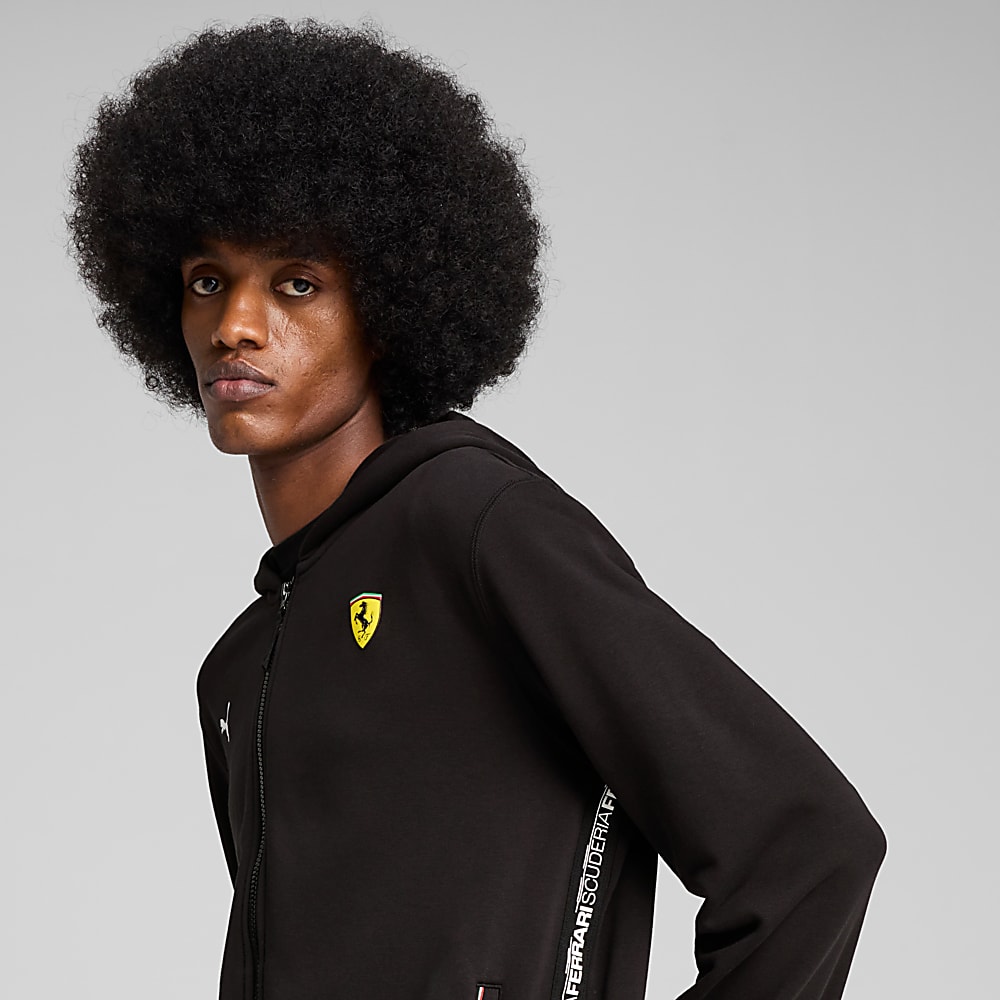 Görüntü Puma SCUDERIA FERRARI Race Erkek Kapüşonlu Ceket #2