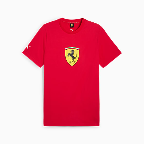 Görüntü Puma SCUDERIA FERRARI HP Race Colored BIG SHIELD Erkek Tişört