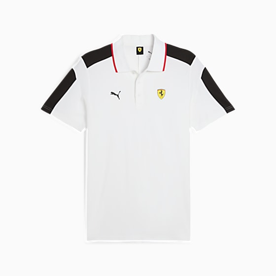 Görüntü Puma Scuderia Ferrari Race MT7 Erkek Polo Tişört