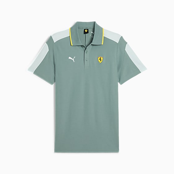 Görüntü Puma Scuderia Ferrari Race MT7 Erkek Polo Tişört
