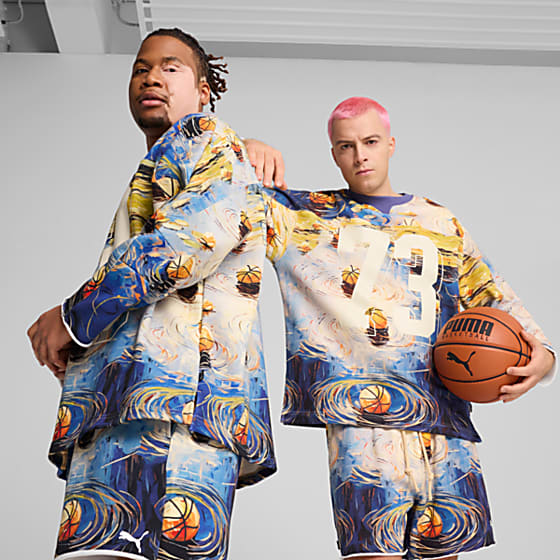 Görüntü Puma Dylan EXHIBIT Hockey-INSPIRED Erkek Basketbol SWEATSHIRT