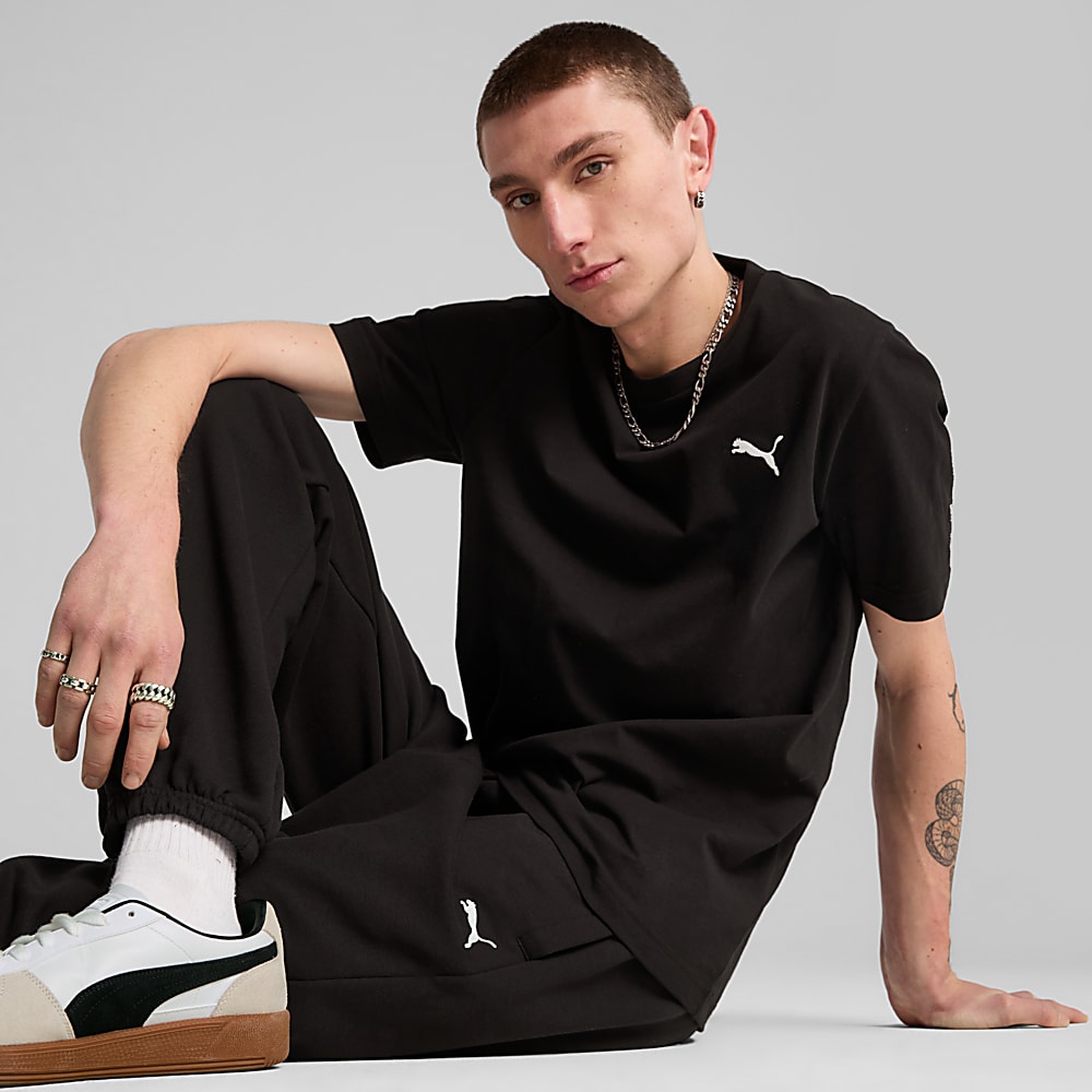 Görüntü Puma Wardrobe ESSENTIALS Erkek Bol Eşofman Altı #2