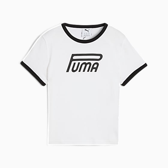 Görüntü Puma FUTURE.PUMA.ARCHIVE GRAPHIC Kadın Dar Kesim Tişört