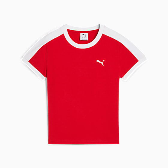 Görüntü Puma T7 Kadın Dar Kesim Tişört