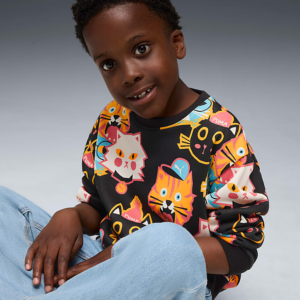 Görüntü Puma Moody Cat Crew Çocuk SWEATSHIRT #2