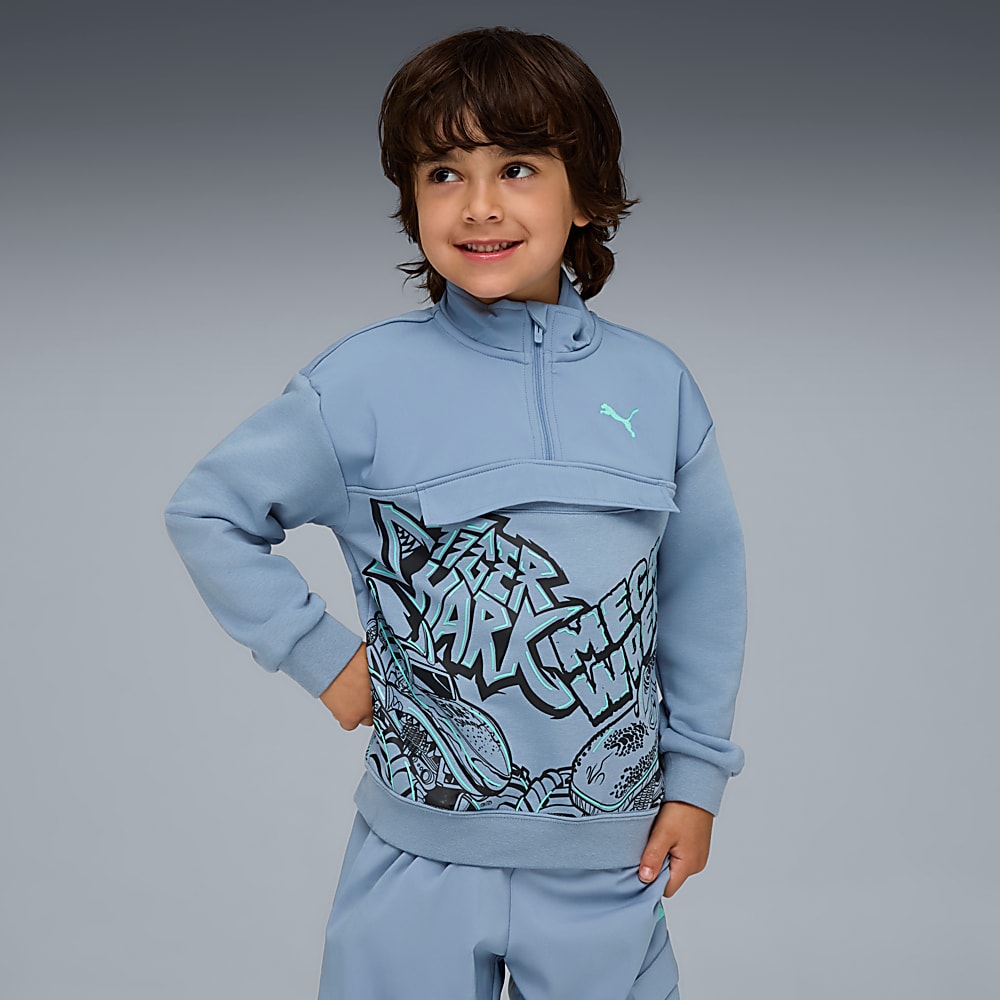 Görüntü Puma PUMA x HOT WHEELS MONSTER TRUCKS Çocuk SWEATSHIRT #1
