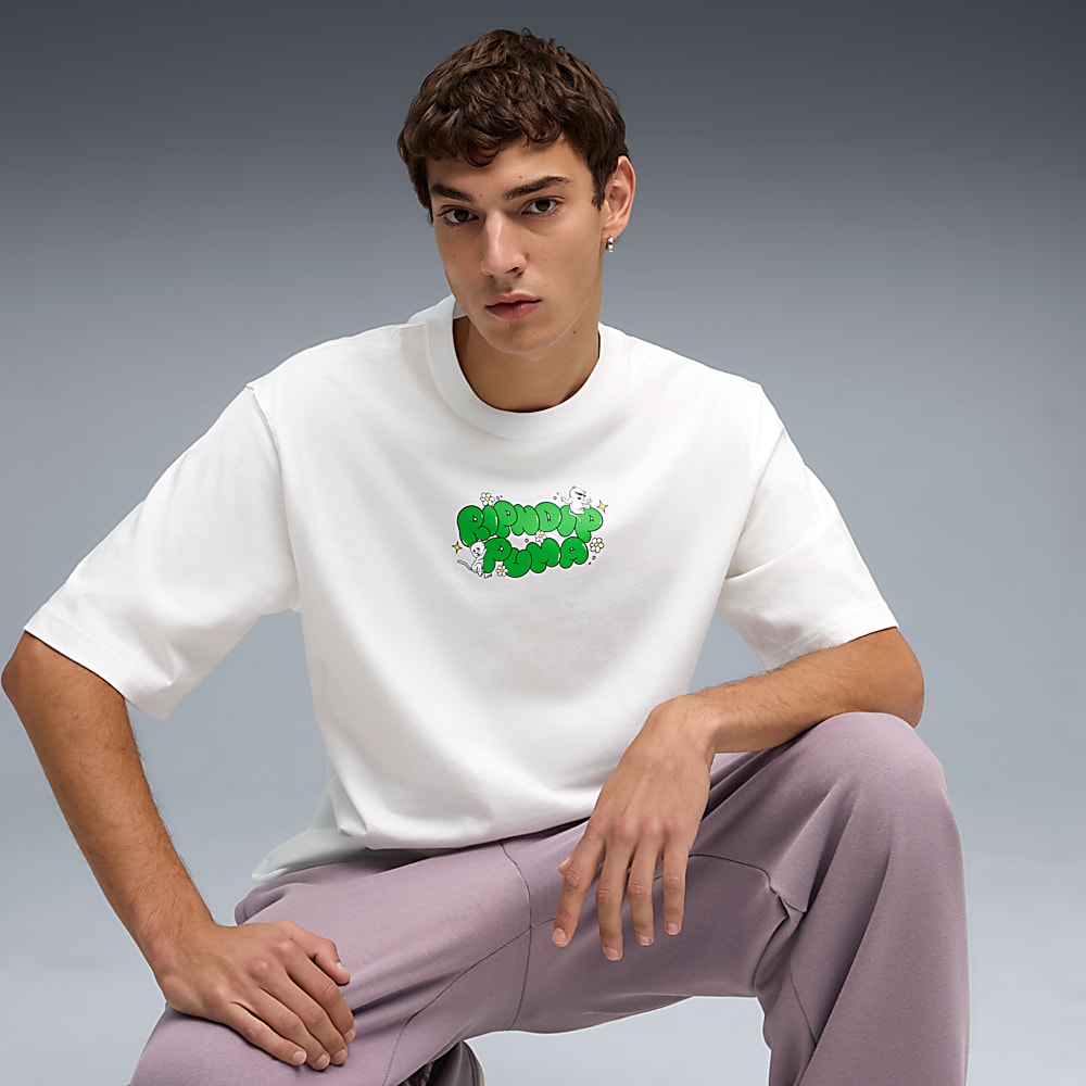 Görüntü Puma PUMA x RIPNDIP Boxy Erkek Tişört #1
