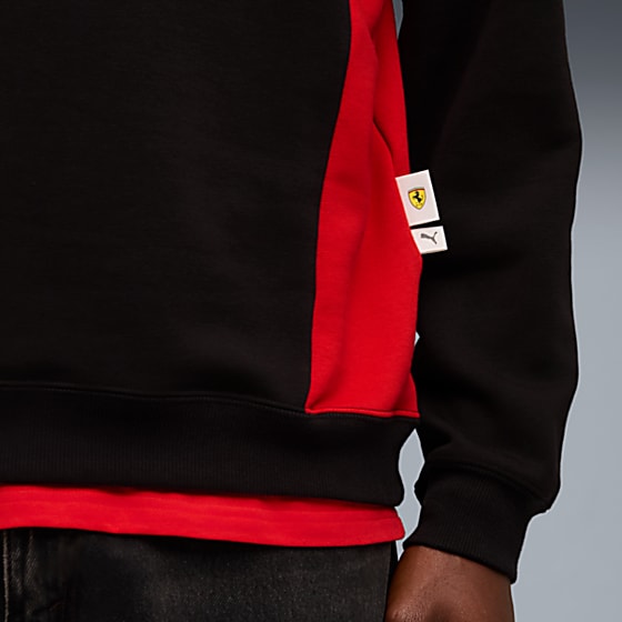 Görüntü Puma SCUDERIA FERRARI LIFESTYLE Erkek Kapüşonlu SWEATSHIRT