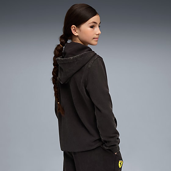 Görüntü Puma SCUDERIA FERRARI Sportswear Genç Kapüşonlu SWEATSHIRT