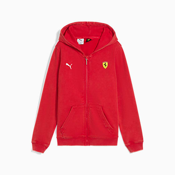 Görüntü Puma SCUDERIA FERRARI Sportswear Genç Kapüşonlu SWEATSHIRT