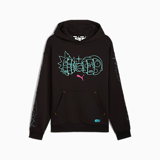 Görüntü Puma PUMA x RICK AND MORTY Erkek Kapüşonlu SWEATSHIRT