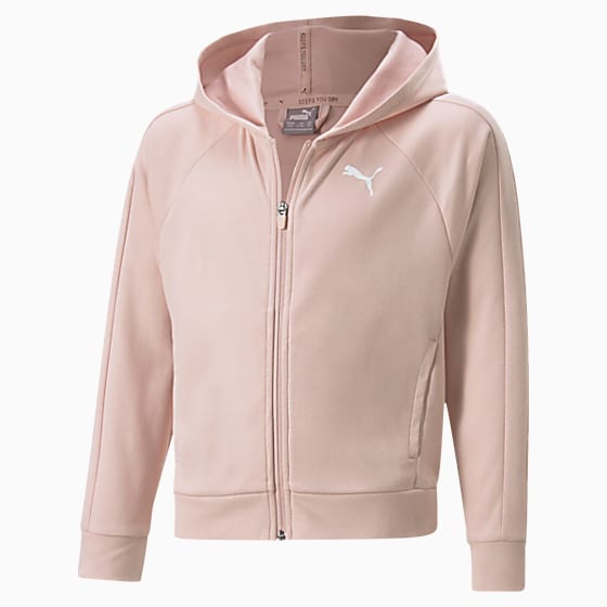 Görüntü Puma Modern Sports Genç Kapüşonlu Tam Fermuarlı Ceket