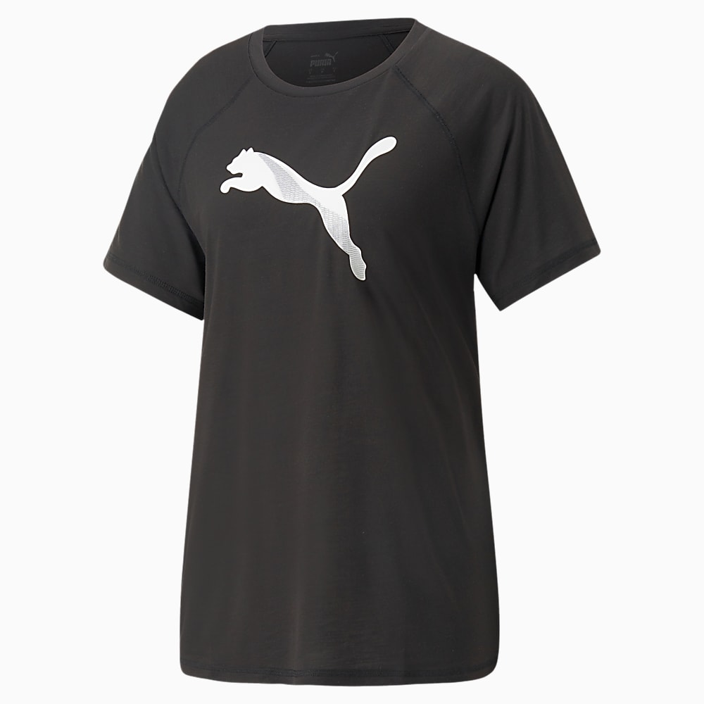 EVOSTRIPE Tee Women Siyah Puma Sku 673066 01 PUMA Turkiye Resmi Al veri Sitesi