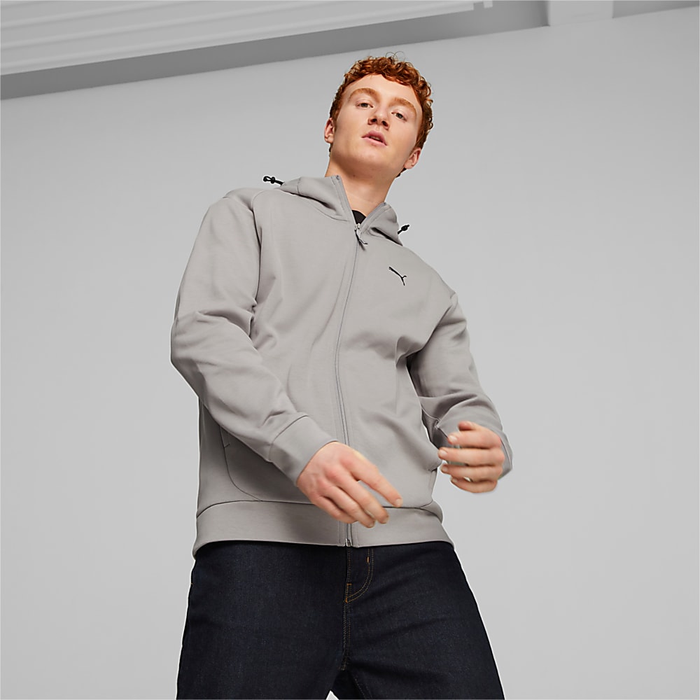 RAD CAL Erkek Fermuarl Kapu onlu Sweatshirt
