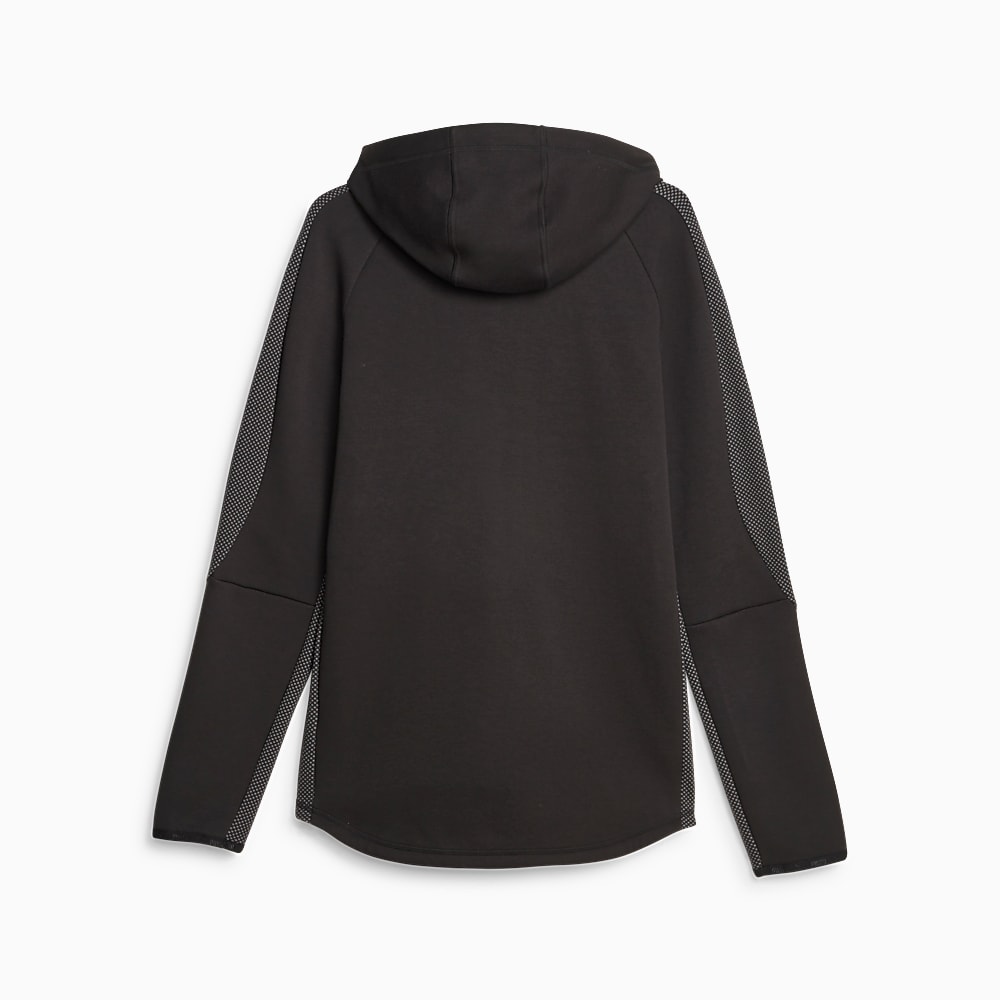 EVOSTRIPE Erkek Fermuarl Kapu onlu Sweatshirt