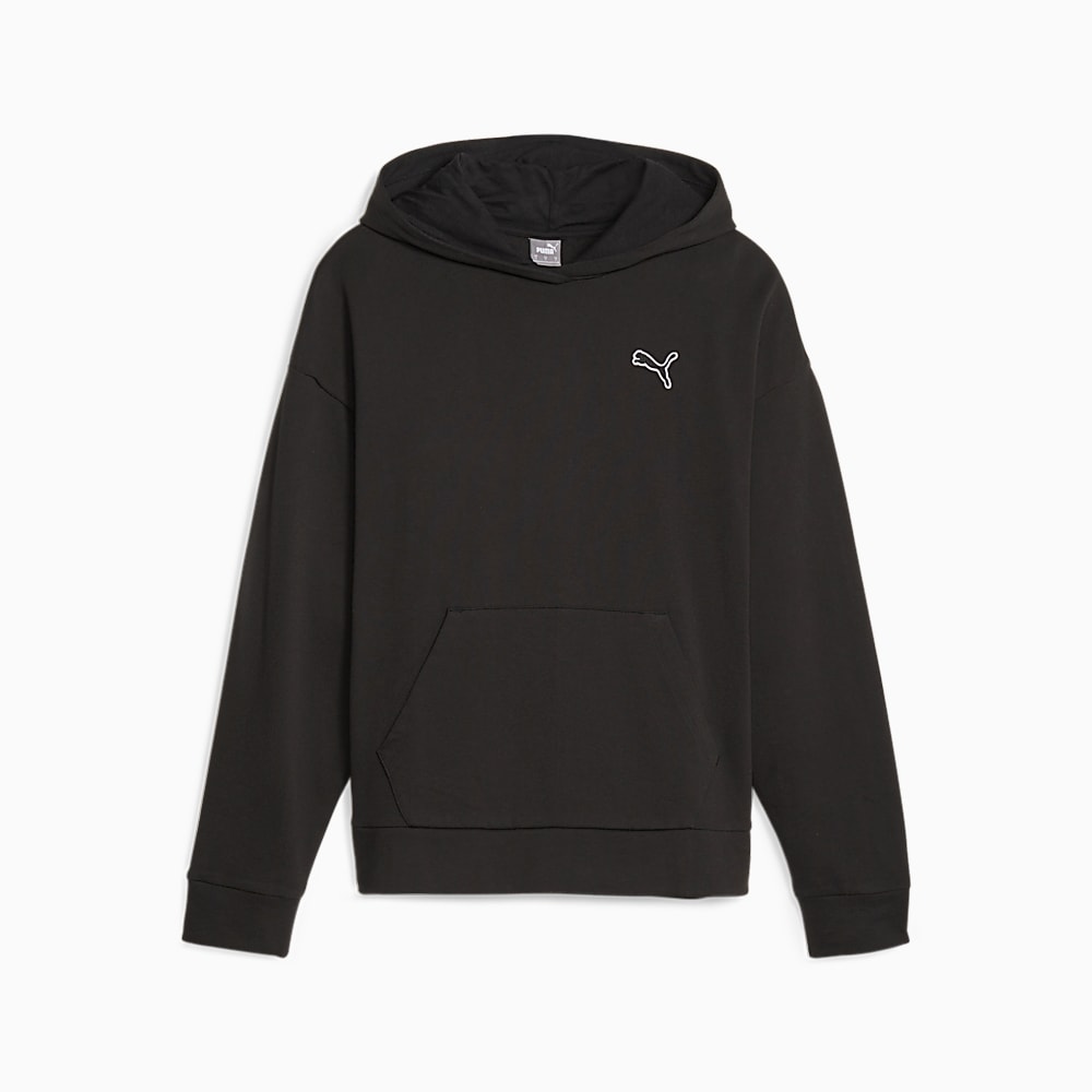 BETTER ESSENTIALS Kad n Kapu onlu Sweatshirt Siyah Puma Sku 675988 01 PUMA Turkiye Resmi Al veri Sitesi