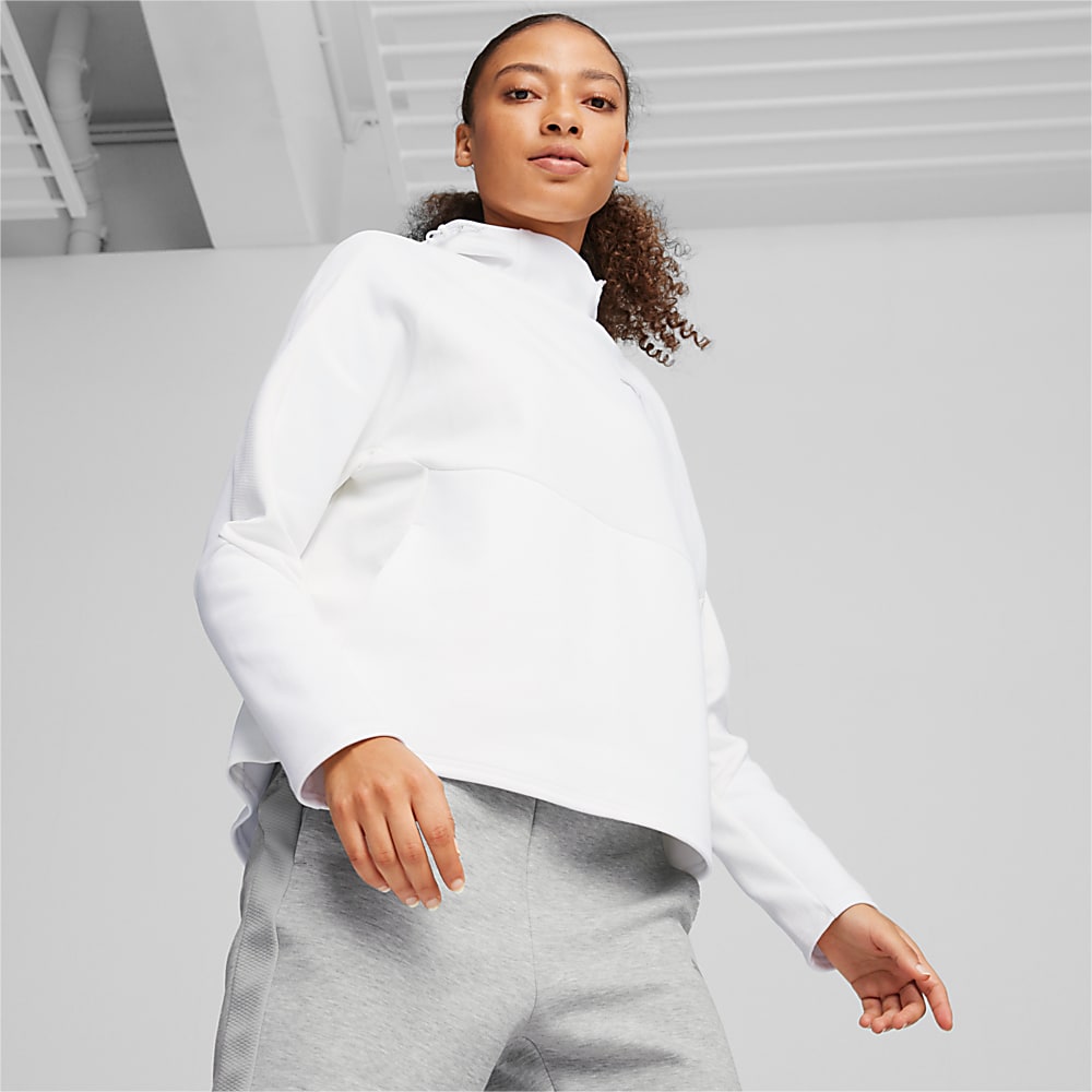 Görüntü Puma EVOSTRIPE Kadın Kapüşonlu SWEATSHIRT #1