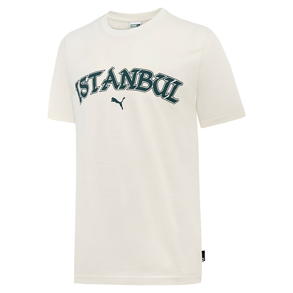 stanbul Grafik T Shirt Beyaz Puma Sku 680762 87 PUMA Turkiye Resmi Al veri Sitesi