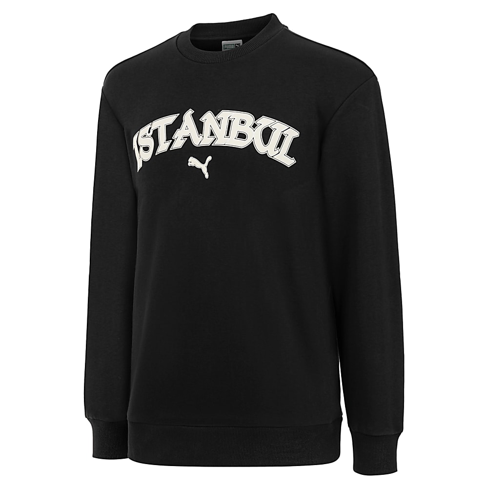 Istanbul Grafik Sweatshirt Siyah Puma Sku 680764 01 PUMA Turkiye Resmi Al veri Sitesi