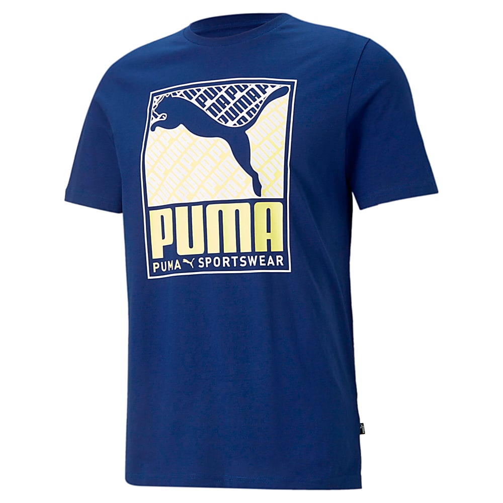 Görüntü Puma Puma Cat Box Erkek Tişört #1