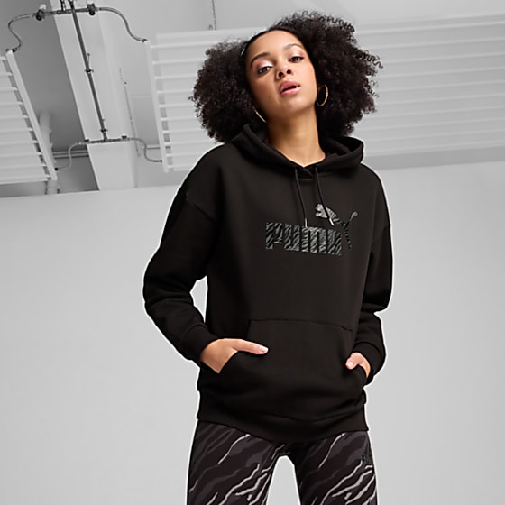 Görüntü Puma ESS+ ANIMAL Kadın Kapüşonlu SWEATSHIRT
