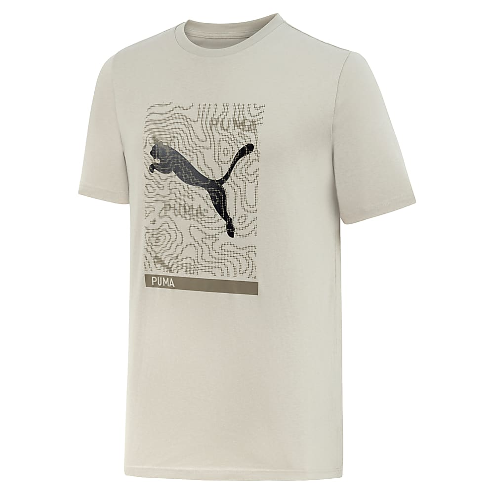 OPEN ROAD Graphic Erkek Ti ort Bej Puma Sku 681652 68 PUMA Turkiye Resmi Al veri Sitesi