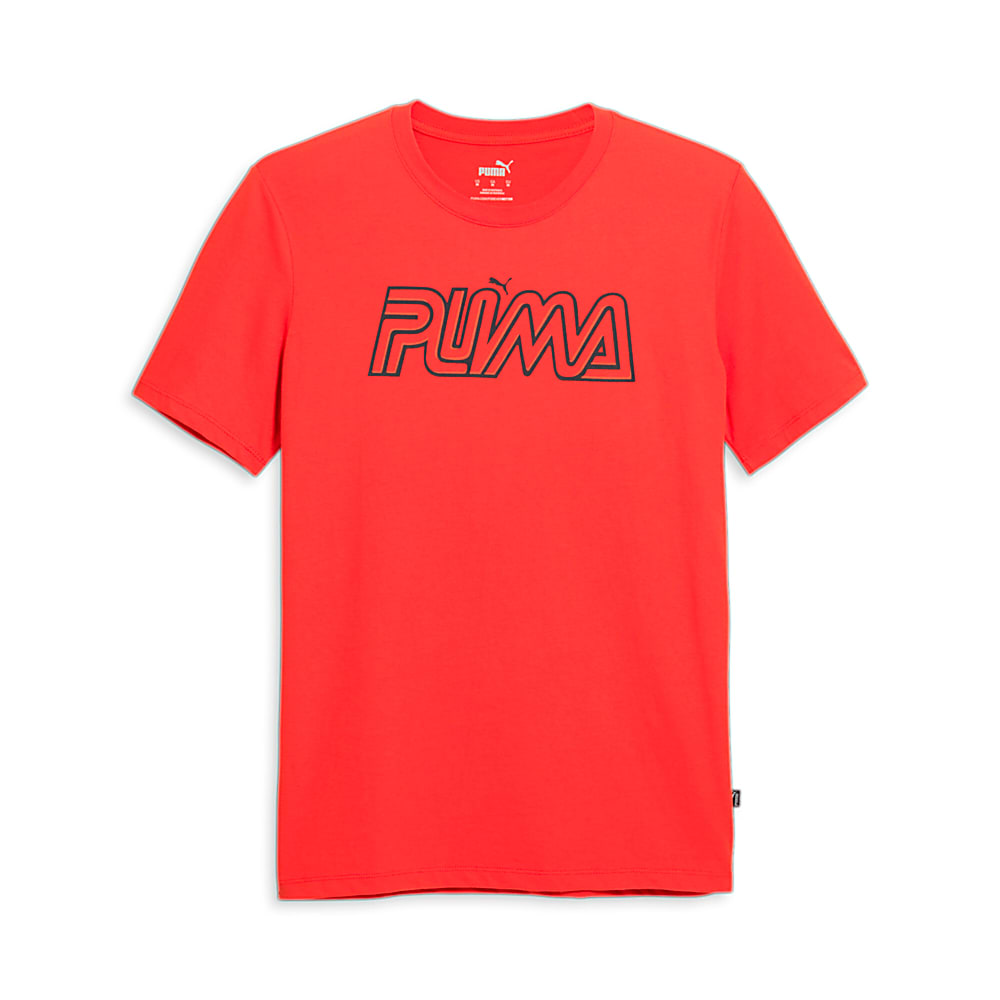 Görüntü Puma PUMA Outline Graphic Erkek Tişört #1