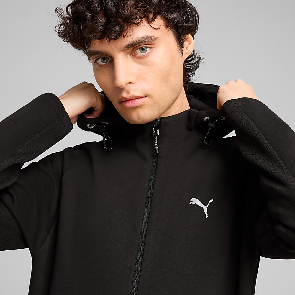 Görüntü Puma EVOSTRIPE Erkek Tam Fermuarlı Kapüşonlu Ceket #2