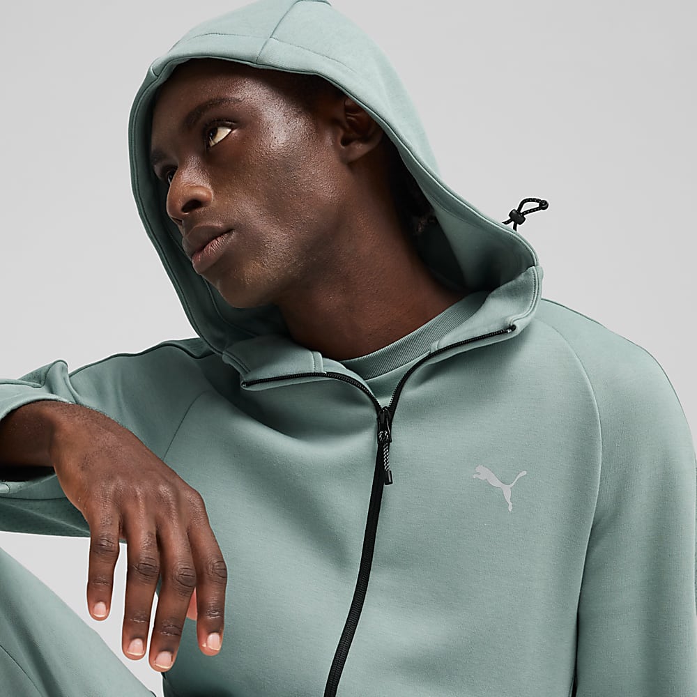 Görüntü Puma EVOSTRIPE Erkek Tam Fermuarlı Kapüşonlu Ceket #2