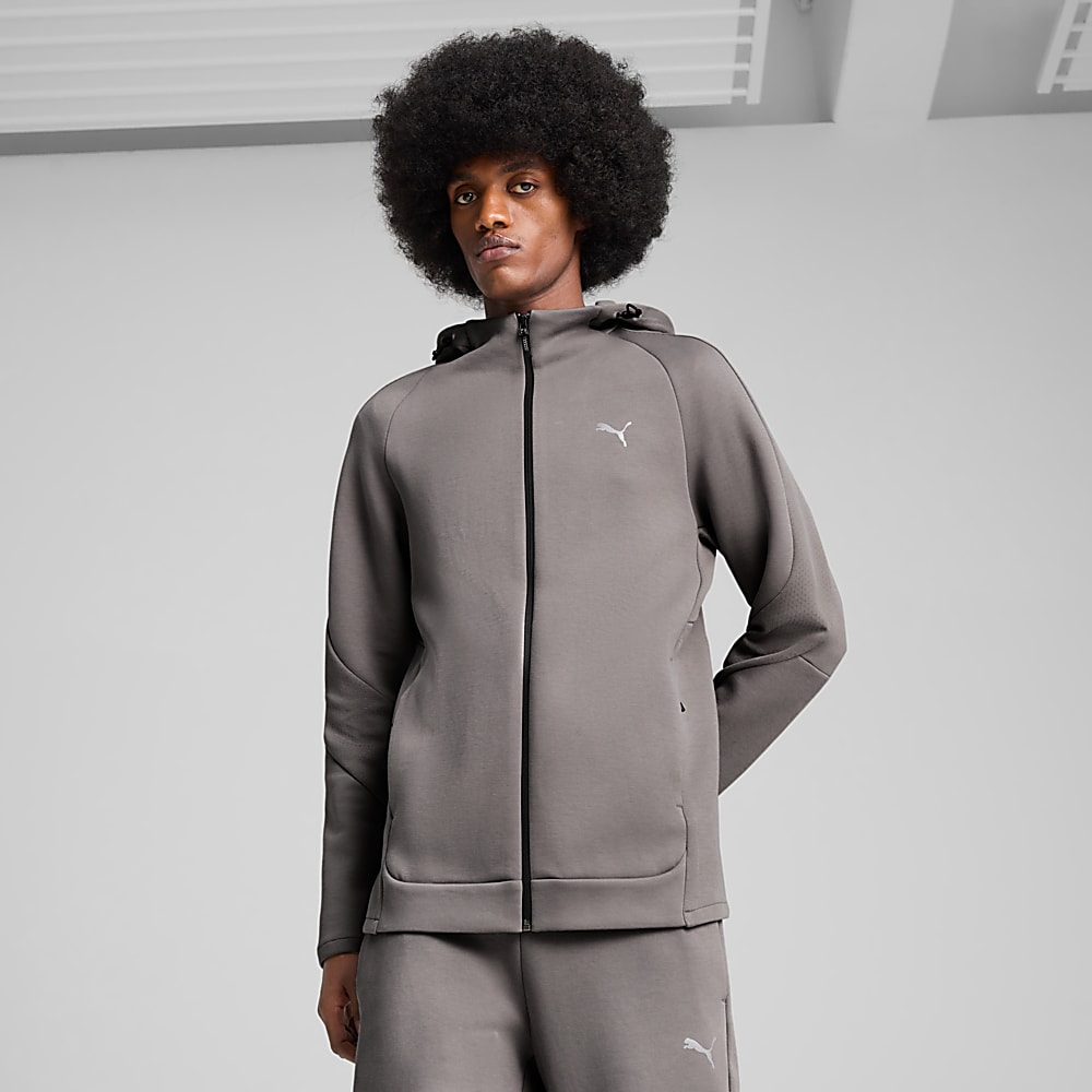 Görüntü Puma EVOSTRIPE Erkek Tam Fermuarlı Kapüşonlu Ceket #1