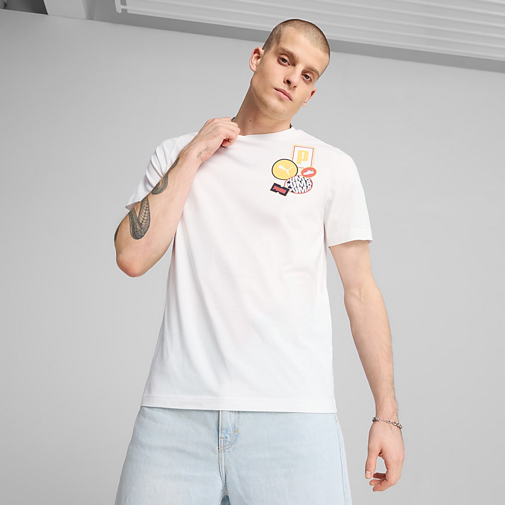 Görüntü Puma GRAPHICS Icon Erkek Tişört #1