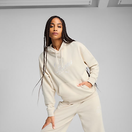 Женский свитшот Puma ESS SCRIPT Comfort