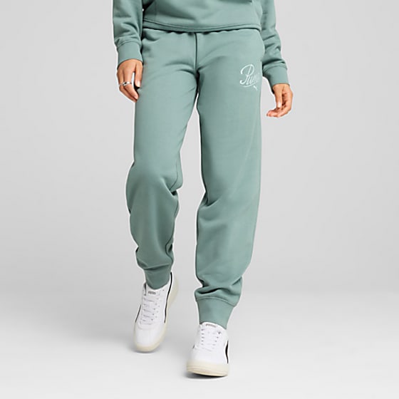 Женские спортивные штаны Puma ESS SCRIPT