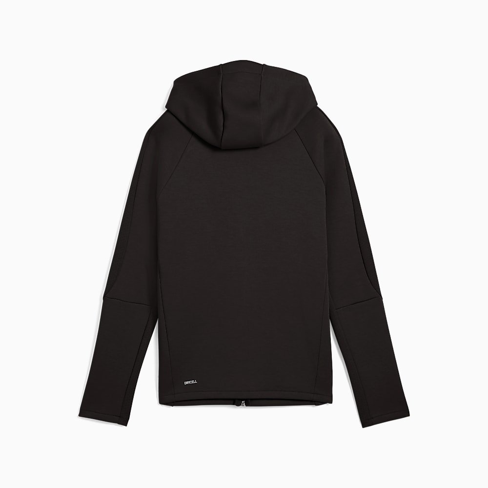 kadin-evostripe-tam-fermuarli-kapusonlu-sweatshirt