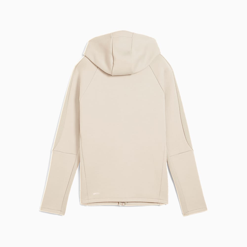 kadin-evostripe-tam-fermuarli-kapusonlu-sweatshirt