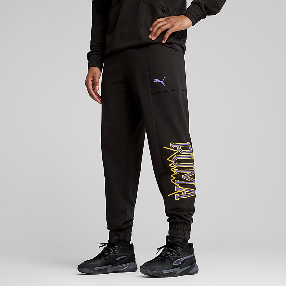 Görüntü Puma RIVAL Rage Tech Erkek Basketbol Eşofman Altı #1