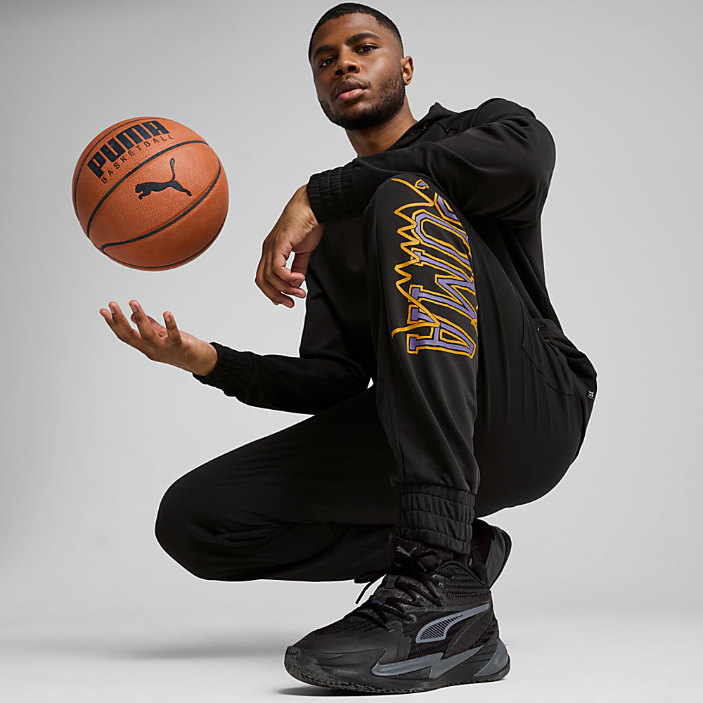 Görüntü Puma RIVAL Rage Tech Erkek Basketbol Eşofman Altı #2