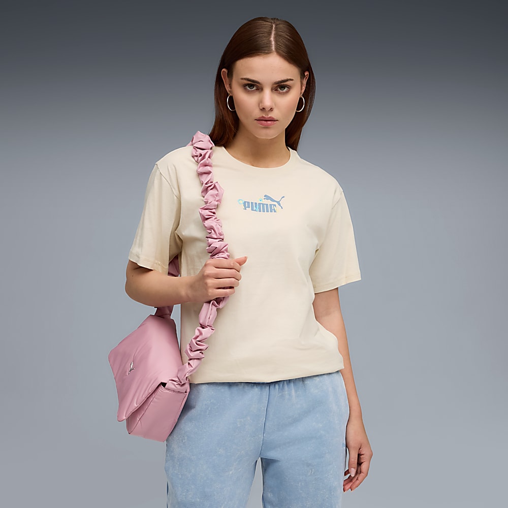 Görüntü Puma ESSENTIALS Nature 2.0 Kadın Geniş Kesim Tişört #1
