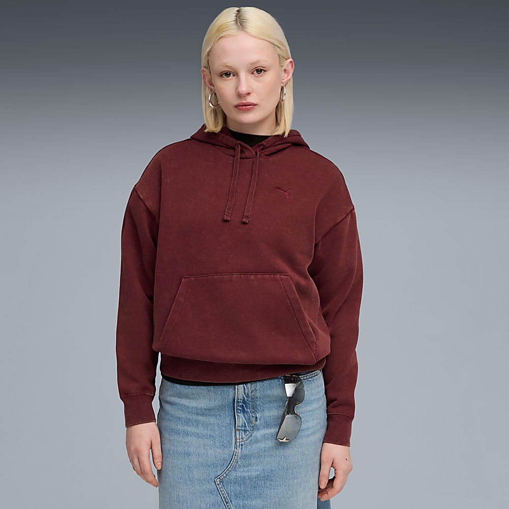 Görüntü Puma ESSENTIALS Elevated Kadın Geniş Kesim Kapüşonlu SWEATSHIRT #1