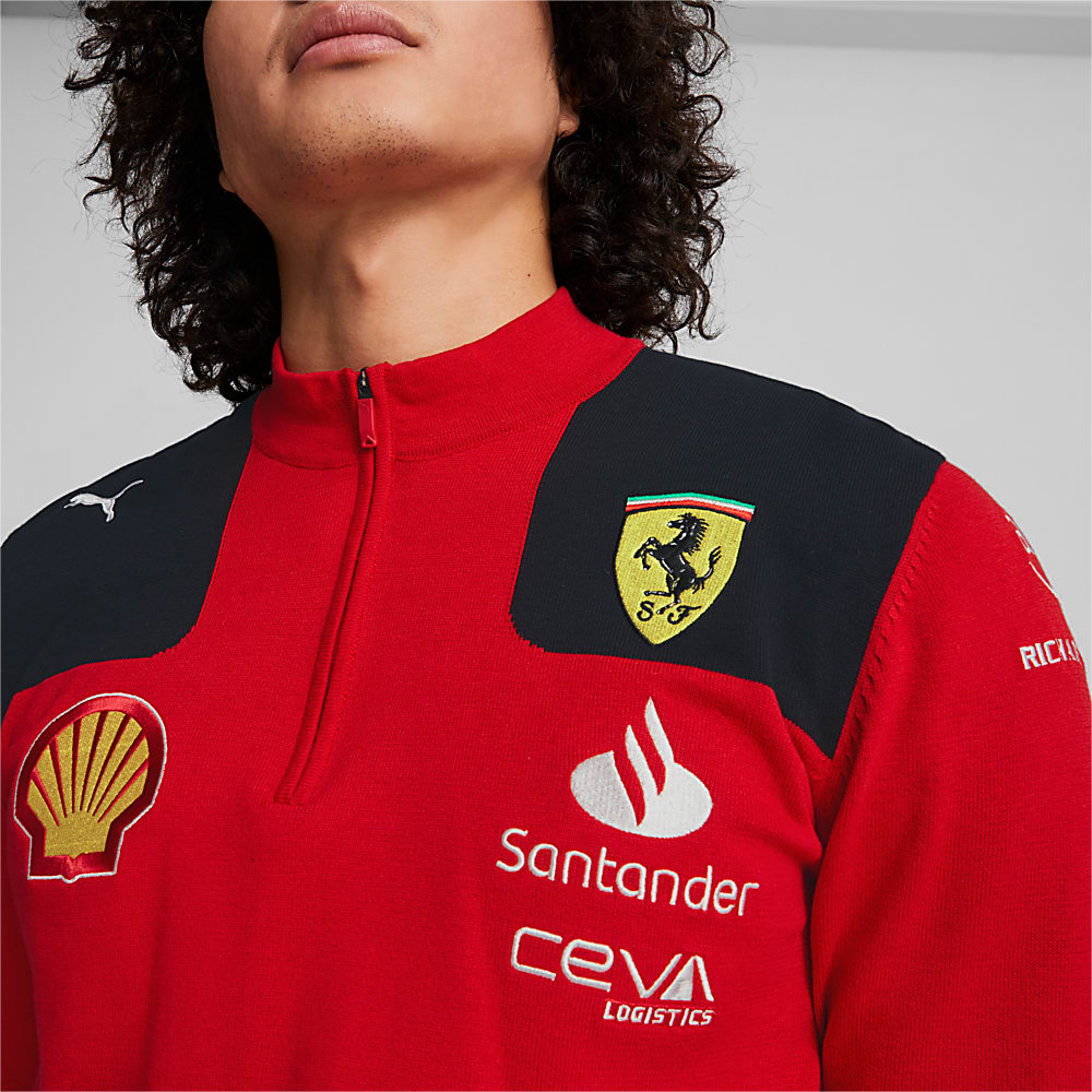 Görüntü Puma SCUDERIA FERRARI 2023 Team REPLICA Sweatshirt #2