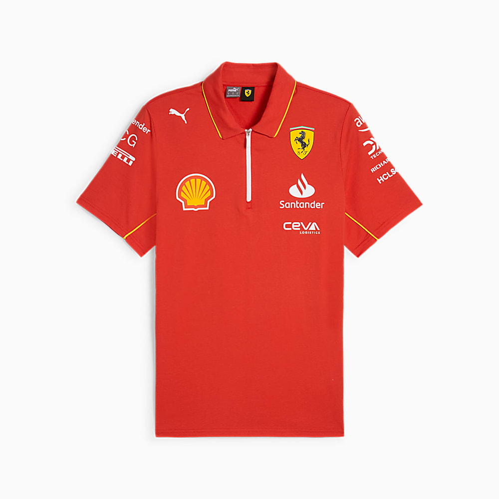Görüntü Puma Scuderia Ferrari Team Erkek Polo T-shirt #1