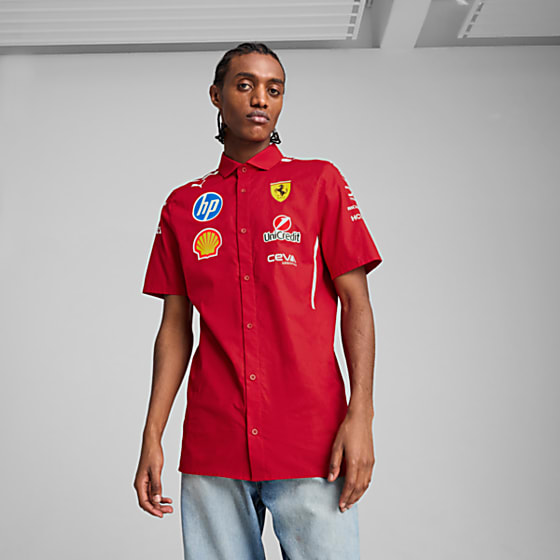 Görüntü Puma SCUDERIA FERRAR 2025 Erkek Takım Forması